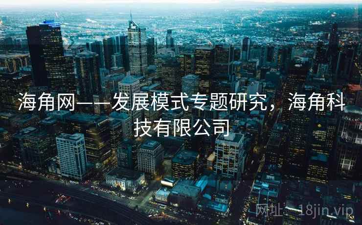 海角网——发展模式专题研究,海角科技有限公司