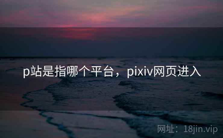 p站是指哪个平台,pixiv网页进入